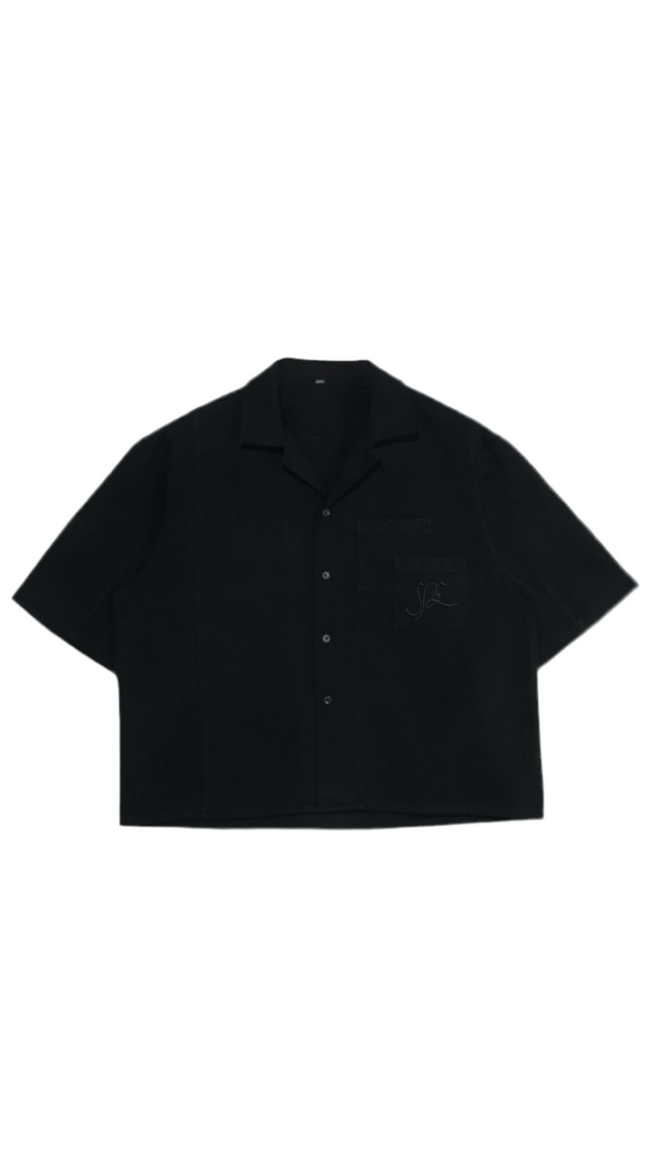 Blackout Button Up (Ready To Ship)